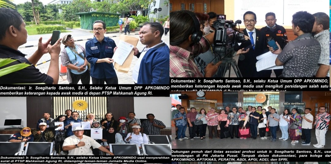 15 Tahun Dugaan Rekayasa Hukum APKOMINDO Belum Berakhir: Berkas Kasasi No. 431 K/TUN/2026 Diterima Mahkamah Agung pada 6 Mei 2026