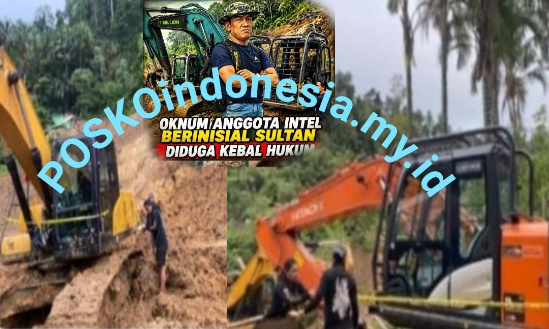 Ketua PPWI Sulut Hendra Tololiu Minta Mabes TNI Ambil Putusan Diduga Oknum TNI Intel Cabut Police Line 10 Excavator di HPT Garini, Kenapa??